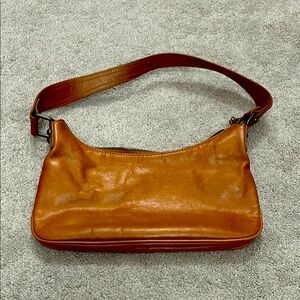 Small brown leather Nordstrom brand bag. 
New condition.